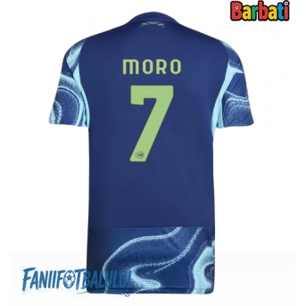 Ajax Raul Moro #7 Tricou Fotbal Replică 2025-26 Barbati Deplasare
